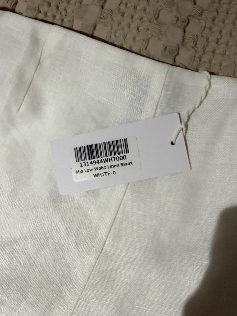 NWT Reformation Mia Low Waist Linen Skort - Picture 5 of 6